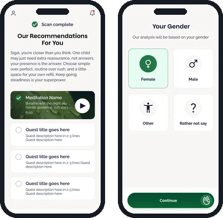 Selaveeta, Mobile App · Wellness & Meditation, product screenshot